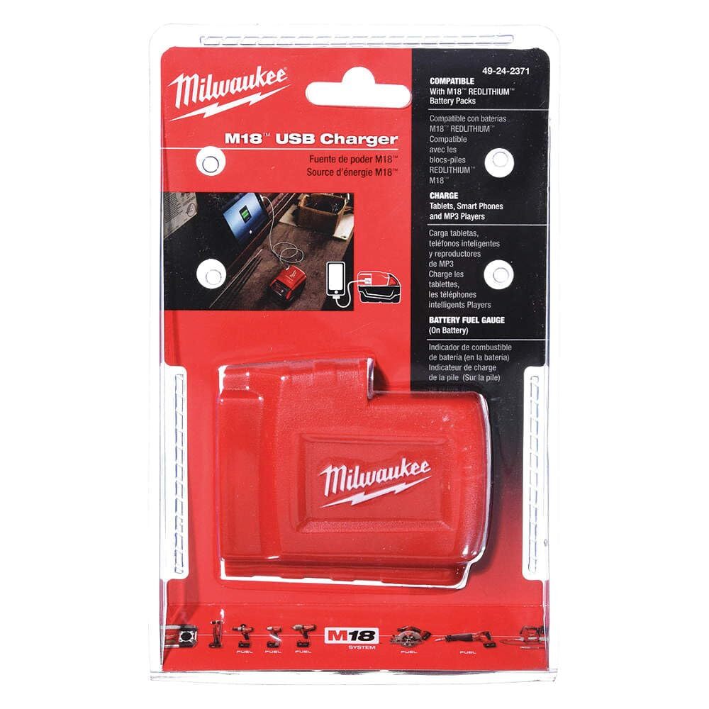 NWT Milwaukee 49-24-2371 M18 Power Source Battery Adapter